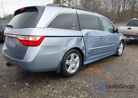 2011 Honda Odyssey Touring/Touring Elite из США, поврежденный, VIN 5FNRL5H99BB081292